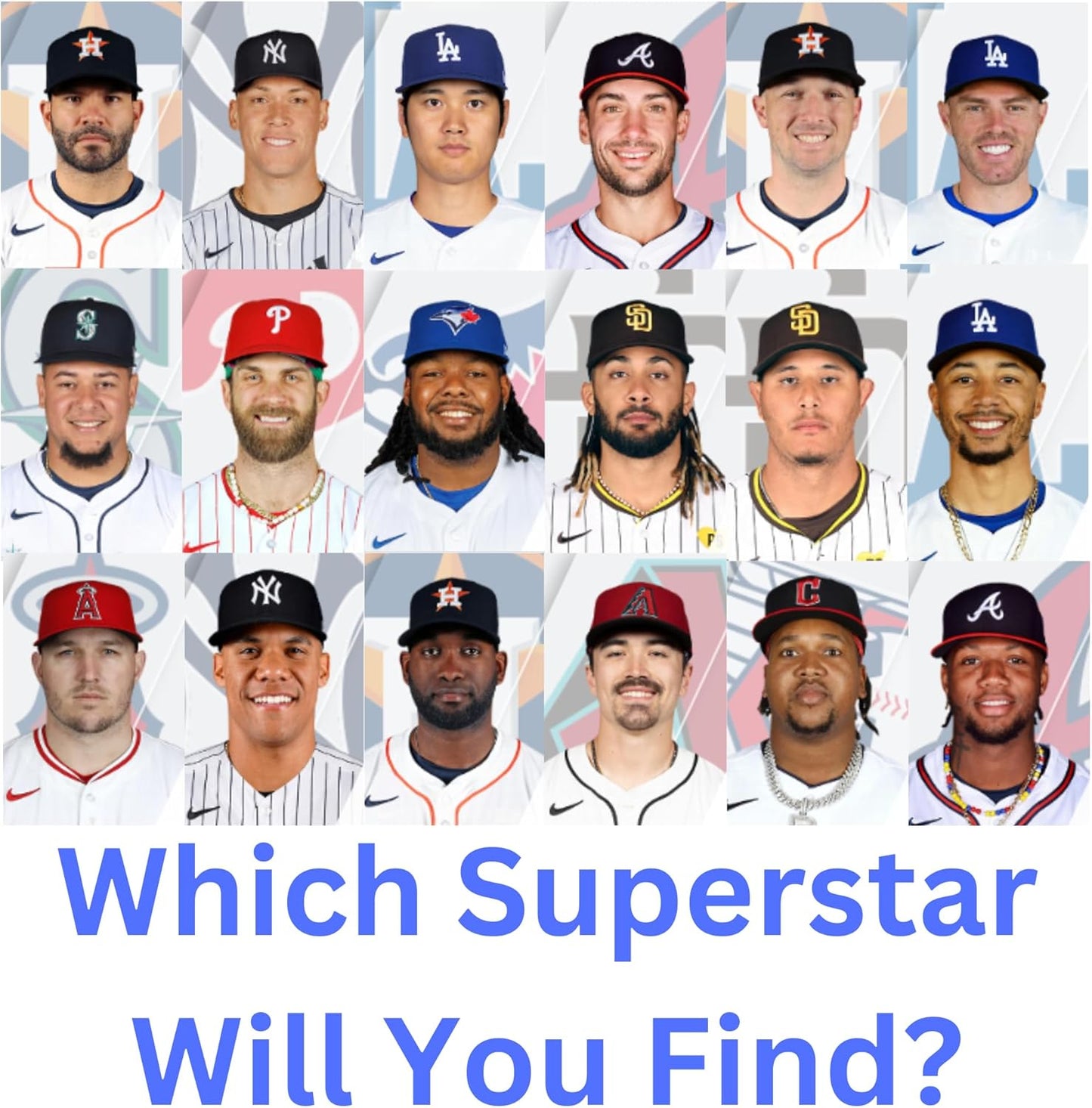 ONLY MLB Superstar Graded MINT (Grade 8-10)