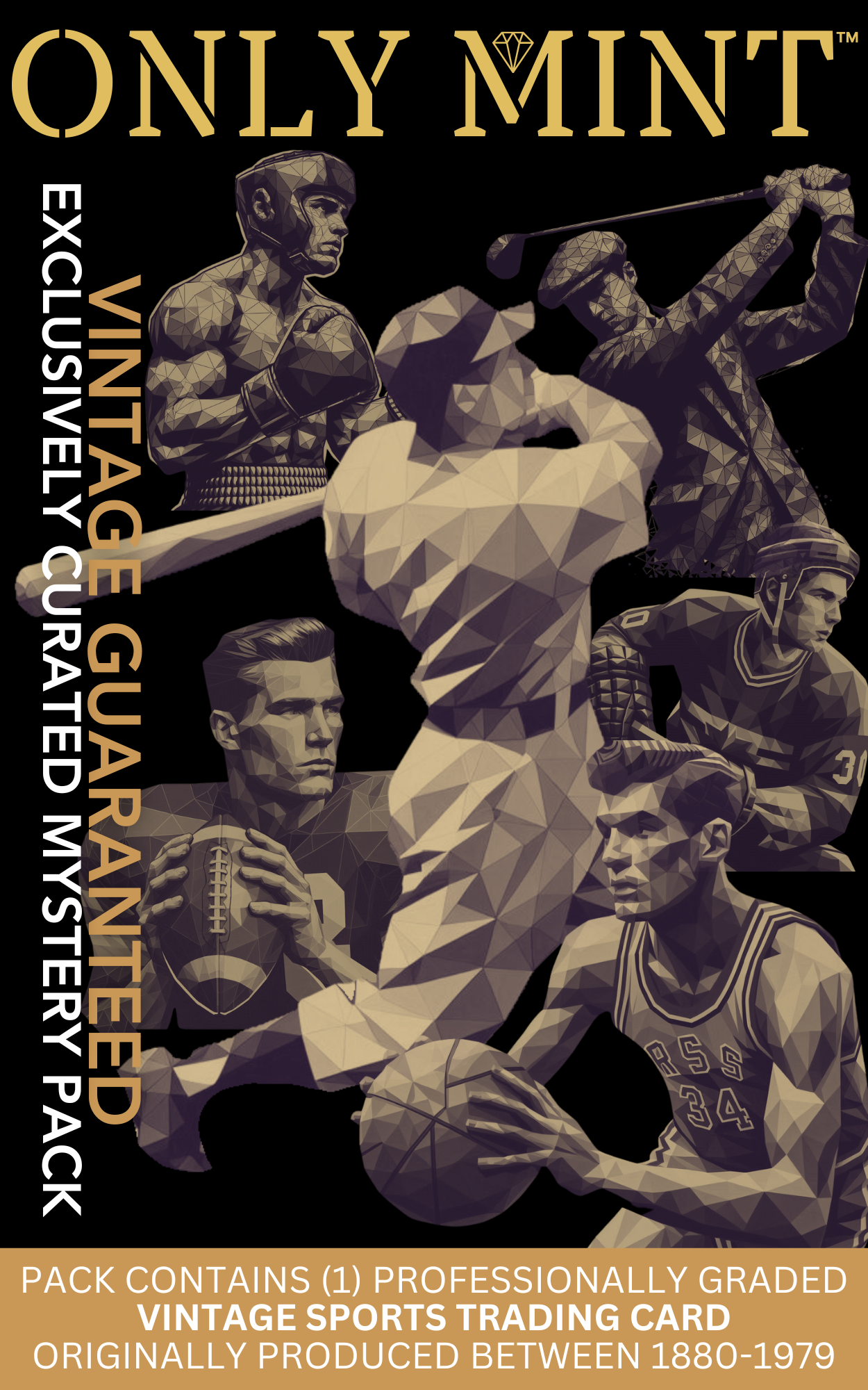 ONLY Vintage Graded 1-10 | All Sports (Years 1920-1979)