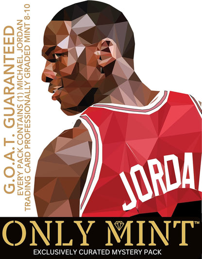 ONLY Michael Jordan Graded MINT (Grade 8-10)