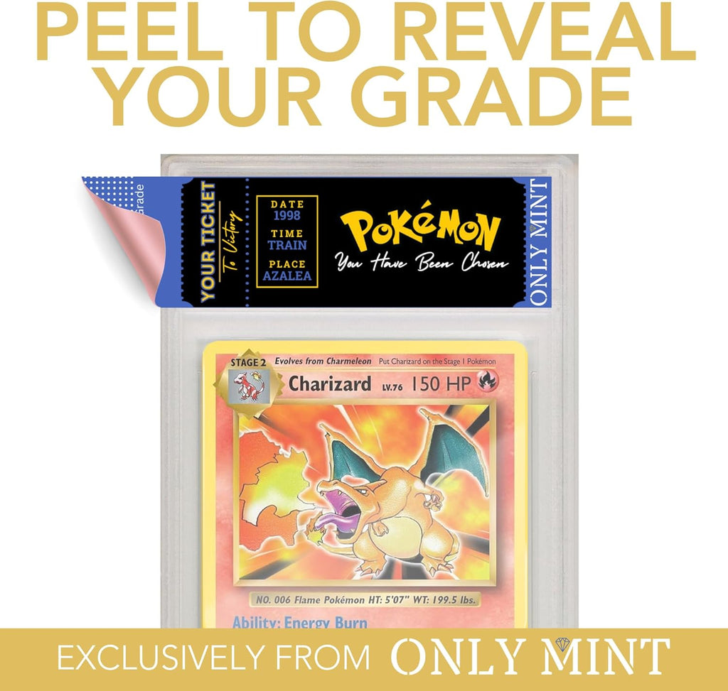 Ultimate Guaranteed One 8-10 Mint Grade Pokémon Card | Graded Trading Card Mystery Contents: (1) Graded Card in Each Pack TCG Game Card Graded by PSA CGC SGC Blind Bag Booster Official Card