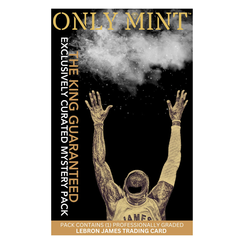 Ultimate Graded Lebron James NBA Card 8-10 Mint Guaranteed | Only The G.O.A.T. in Each Mystery Booster Pack | Basketball Cards Grades by PSA BGS SGC CGC | Blind Bag Contains 1 Lebron Card