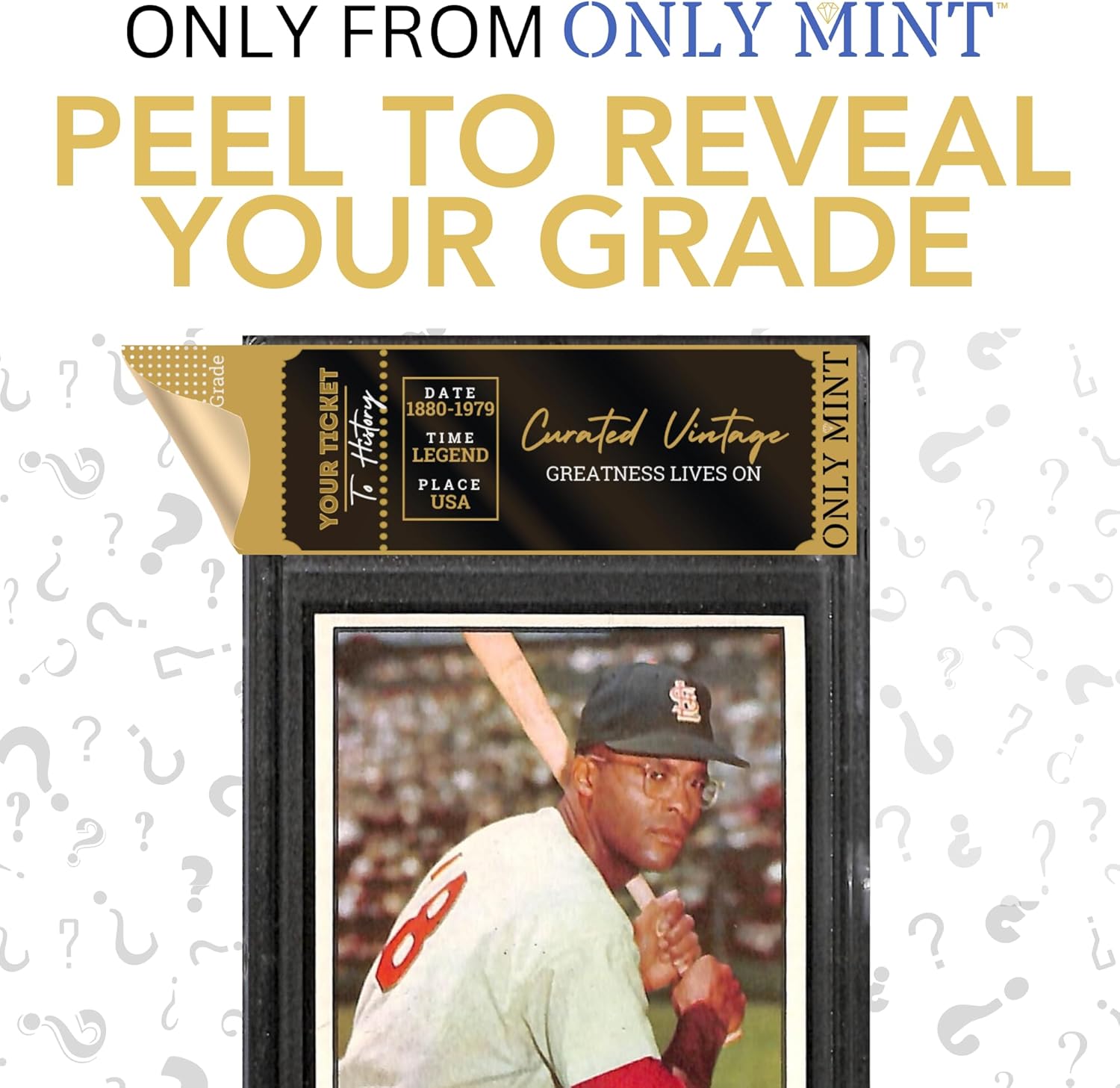 Graded Vintage Sports Card Guaranteed (Years 1880-1979) | 1 Mystery Card Per Pack | Graded by PSA BGS SGC CSG | includes MLB Baseball Cards, NBA Basketball Cards, NFL Football Cards & More