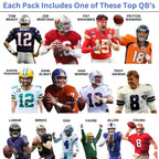 Ultimate Quarterback Guaranteed NFL Card All-Time Legend or Superstar Graded 8-10 Mint Football Card | Top QB in Each Mystery Pack | Grades by PSA BGS SGC CGC | Blind Bag Contains 1 NFL Card