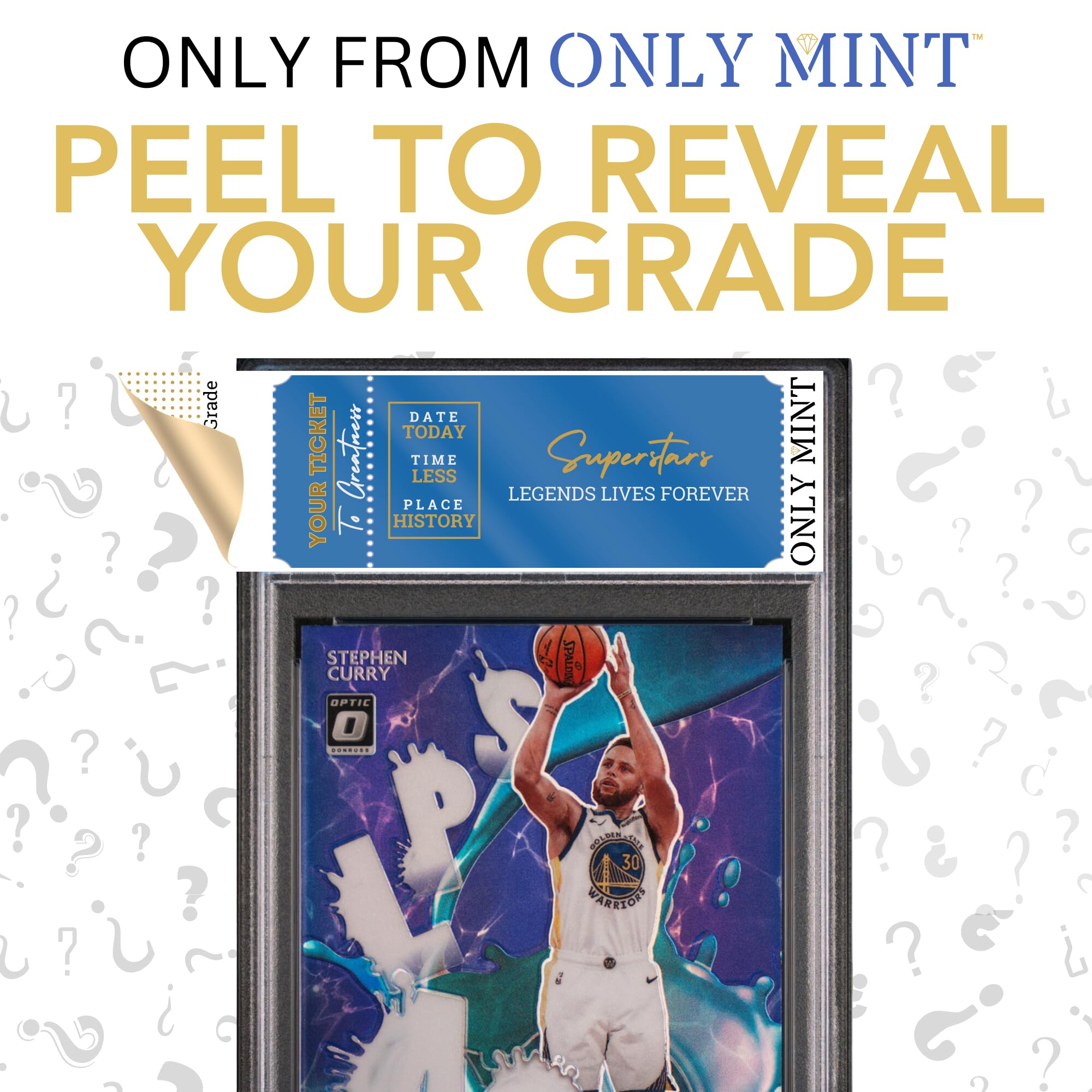 Ultimate Graded Top 15 2024 Superstar NBA Card 8-10 Mint Guaranteed | Only Top Stars in Each Mystery Booster Pack | Basketball Cards Grades by PSA BGS SGC CGC | Blind Bag Contains 1 NBA Card