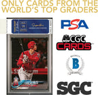 Ultimate Graded Top 15 MLB Superstar Guaranteed Mint 8-10 Card Grade | Only 2024 Top Stars in Each Mystery Booster Pack | Baseball Cards Graded by PSA BGS SGC CSG | Contains 1 MLB Card