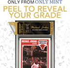 Ultimate Guaranteed Graded Mint 8-10 Michael Jordan Graded Card Mystery Booster Pack 8-10 Air Jordan in Every Pack | Basketball Card Grade by PSA BGS SGC CSG | Blind Bag Contains 1 Graded MJ